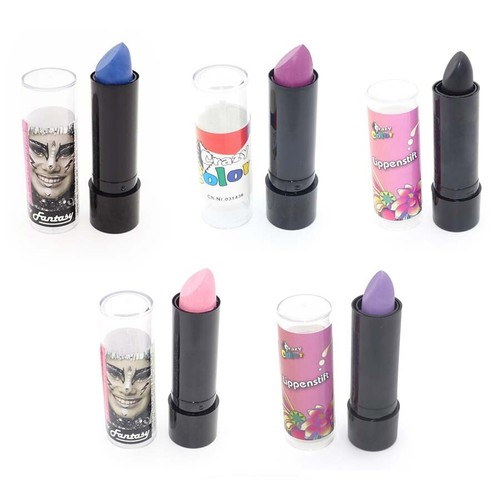 Lippenstift schwarz lila blau - lippenstift,