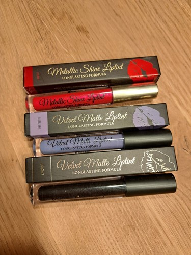 Lippenstift set 3 liquid - |,
