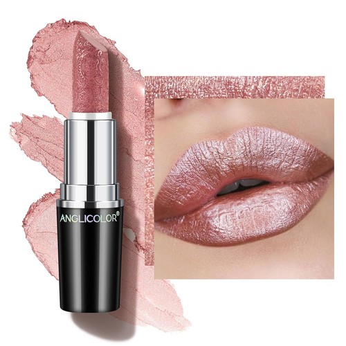 Glitzer lippenstift nude rosa - lippenstift,