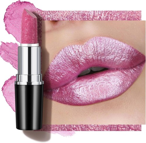 Lippenstift rosa metallic - lippenstift,