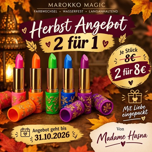 Marokko magic lippenstift - marokko,