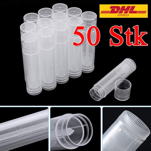 50x leer lippenstift behälter - leer,