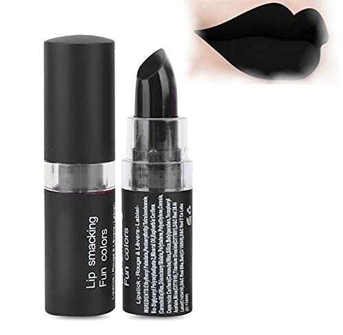 Schwarz matte lipstick - schwarz,