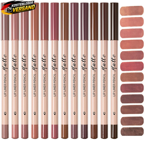 Lipliner set farben - lipliner-set, 12
