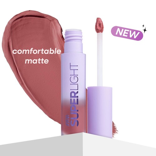 Nykaa superlight lip - superlight, cloud